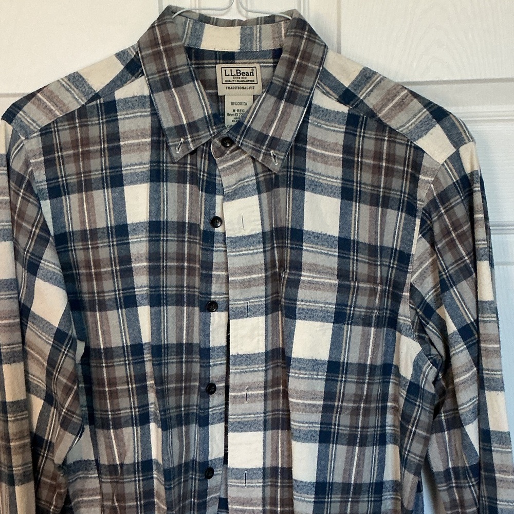 L.L. Bean Men's Flannel Shirt